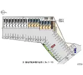 ★手数料０円★広島市安芸区矢野東５丁目 月極駐車場